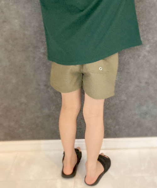 THE CASUAL（カジュアル）の「水陸両用　ハーフパンツ（水着・キッズ・ブラック/グレー系その他/ダークパープル/オレンジ系その他/ベージュ系その他/ダークネイビー/ベージュ系その他2/グリーン系その他2/グリーン系その他3/カーキ系/ブルー系その他/グリーン系その他・110cm/120cm/130cm/140cm/150cm/160cm）」の14枚目の写真