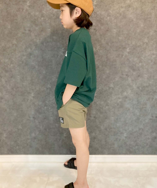 THE CASUAL（カジュアル）の「水陸両用　ハーフパンツ（水着・キッズ・ブラック/グレー系その他/ダークパープル/オレンジ系その他/ベージュ系その他/ダークネイビー/ベージュ系その他2/グリーン系その他2/グリーン系その他3/カーキ系/ブルー系その他/グリーン系その他・110cm/120cm/130cm/140cm/150cm/160cm）」の19枚目の写真