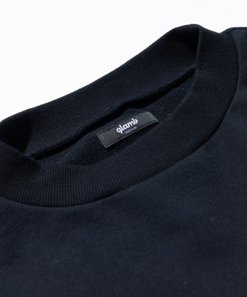 glamb(グラム)の「Re-Shaped Sweat / リシェイプドスエット(スウェット・メンズ・ネイビー/グレー/ブラック・M/L/S)」の8枚目の写真