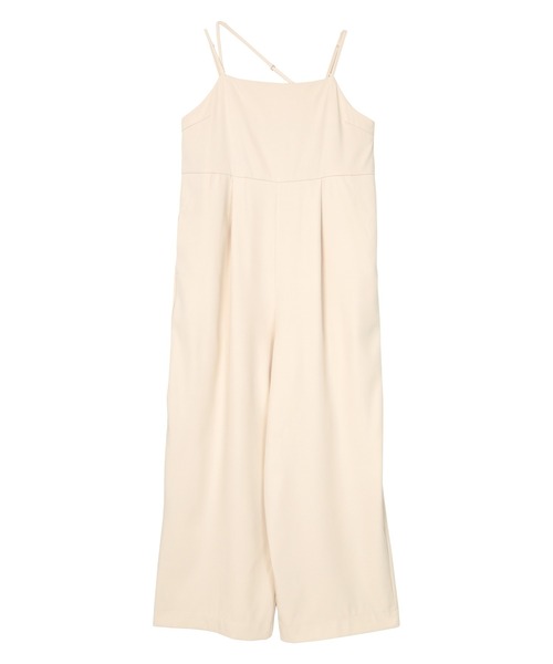 ツイルキャミオールインワン