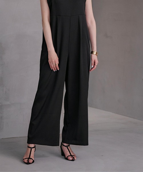 ツイルキャミオールインワン