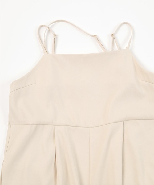 ツイルキャミオールインワン