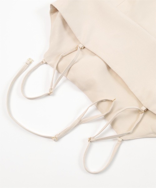 ツイルキャミオールインワン