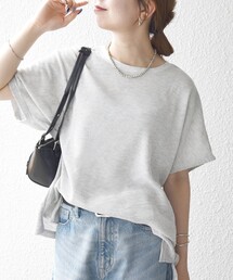 SHIPS any:〈洗濯機可能〉ワッフル ワイド TEE
