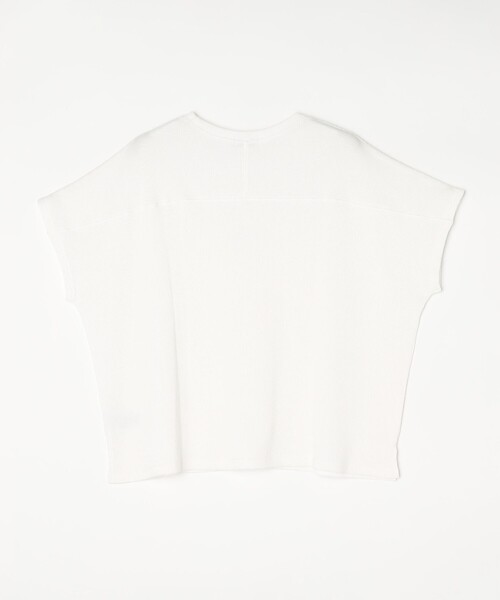 SHIPS any(シップス エニィ)の「SHIPS any:〈洗濯機可能〉ワッフル ワイド TEE(Tシャツ/カットソー・レディース・チャコールグレー/ライトグレー/ホワイト/ブラック/キャメル/イエロー/ブラウン/ライトグレー系1・ONE SIZE)」の20枚目の写真