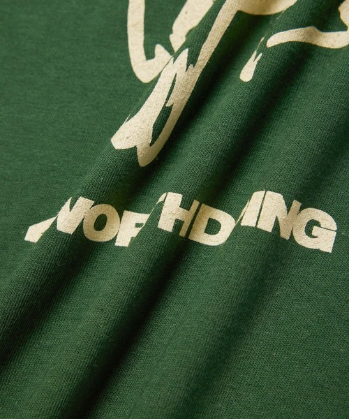 4WD（フォーワースドゥーイング）の「【4WD/4 WORTH DOING/フォー・ワース・ドゥーイング】 BRONCO MASCOT TEE ブロンコマスコット ショートスリーブTシャツ（Tシャツ/カットソー・メンズ・ダークグリーン/ホワイト・M/L/XL）」の9枚目の写真