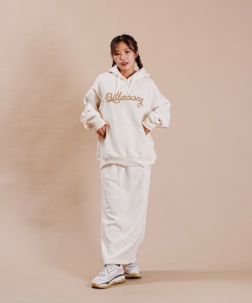 BILLABONG(ビラボン)の「BILLABONG/ビラボン スウェットスカート タイト スリット BD014-618(スカート・レディース・ブラック/ホワイト・L/M)」の6枚目の写真