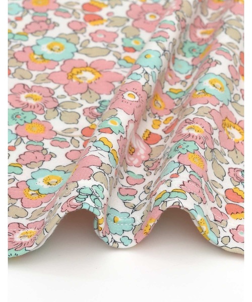 une nana cool（ウンナナクール）の「MADE WITH LIBERTY FABRIC カップ付きキャミソール（その他アンダーウェア/インナー・レディース・クリーム/ブルー/サックスブルー/ピンク・M/L）」の8枚目の写真