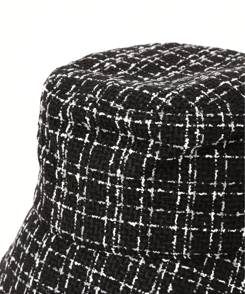 FREE'S MART（フリーズマート）の「パール付きニットバケットハット（ハット・レディース・ブラック系その他・ﾌﾘ-）」の4枚目の写真
