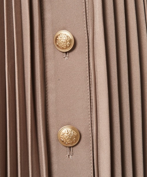 CHIC STYLE（シックスタイル）の「 サイドボタンプリーツロングスカート ＜大きいサイズ有＞シックスタイル（スカート・レディース・ブラック/ベージュ・LL/M/4L/3L/L/5L）」の19枚目の写真