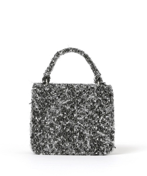 LOWRYS FARM(ローリーズファーム)の「ツイードチェーンショルダーBAG 966006(ショルダーバッグ・レディース・ブラック/グリーン・FREE)」の14枚目の写真