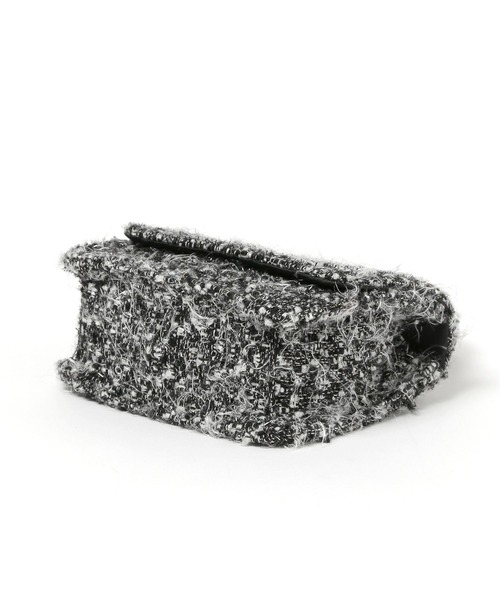 LOWRYS FARM(ローリーズファーム)の「ツイードチェーンショルダーBAG 966006(ショルダーバッグ・レディース・ブラック/グリーン・FREE)」の11枚目の写真