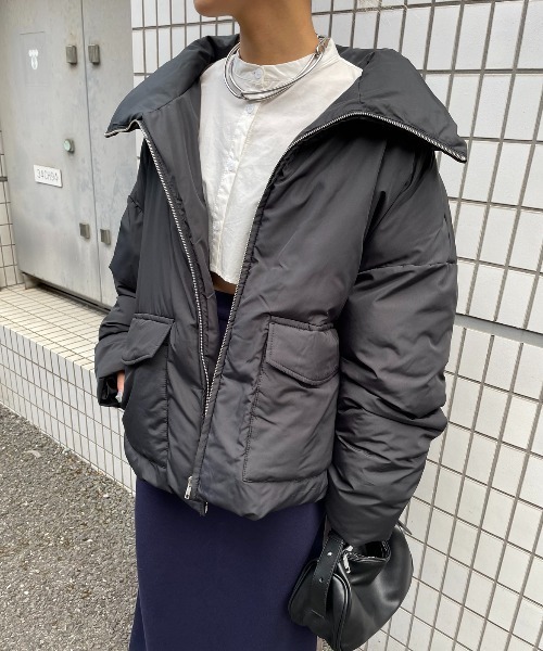 AIC.（エーアイシー）の「スタンドネックファイバーダウンジャケット