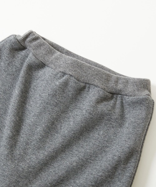 devirock(デビロック)の「RICH WARM 裏シャギー 10分丈 無地 ロングスカッツ(スカート・キッズ・モカ/ヘザーチャコール/ブラック/アイボリー/杢グレー/ネイビー系・130cm/120cm/140cm/110cm/160cm/150cm/100cm)」の13枚目の写真