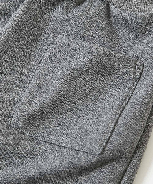 devirock(デビロック)の「RICH WARM 裏シャギー 10分丈 無地 ロングスカッツ(スカート・キッズ・モカ/ヘザーチャコール/ブラック/アイボリー/杢グレー/ネイビー系・130cm/120cm/140cm/110cm/160cm/150cm/100cm)」の15枚目の写真