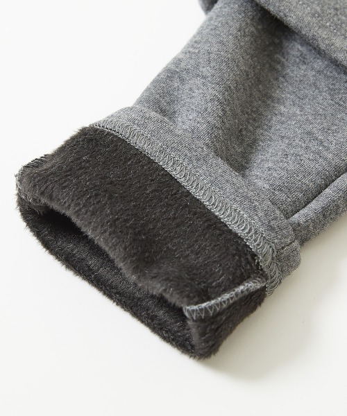 devirock(デビロック)の「RICH WARM 裏シャギー 10分丈 無地 ロングスカッツ(スカート・キッズ・モカ/ヘザーチャコール/ブラック/アイボリー/杢グレー/ネイビー系・130cm/120cm/140cm/110cm/160cm/150cm/100cm)」の16枚目の写真