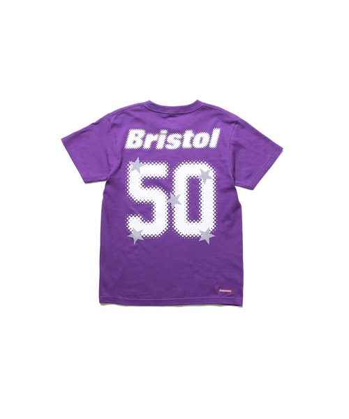 トップス AW23 FCRB KIDS 50 LETTERED EMBLEM TEE F.C.Real Bristol for Kids（エフシーレアルブリストルフォー