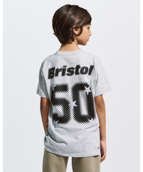 トップス AW23 FCRB KIDS 50 LETTERED EMBLEM TEE F.C.Real Bristol for Kids（エフシーレアルブリストルフォー
