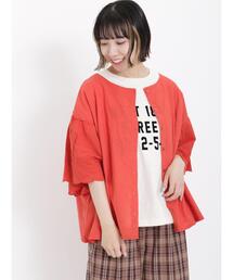 Samansa Mos2 | 袖立体刺繍レース前後2WAYブラウス(シャツ/ブラウス)