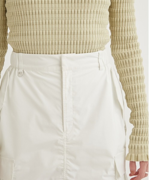 emmi（エミ）の「【emmi atelier】ワークスカート（スカート・レディース・ブラック/ホワイト/ピンク・0/1）」の10枚目の写真