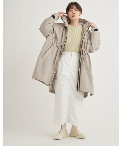 emmi（エミ）の「【emmi atelier】ワークスカート（スカート・レディース・ブラック/ホワイト/ピンク・0/1）」の15枚目の写真