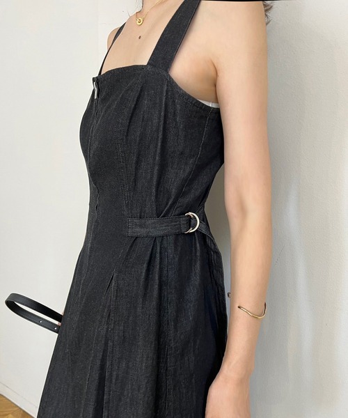 one after another NICE CLAUP（ワンアフターアナザーナイスクラップ）の「マルチウェイセットワンピース（ワンピース・レディース・ブラック/アイボリー/グレー・FREE）」の20枚目の写真