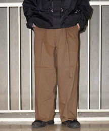 saby | 【saby / サバイ】TUCK BAGGY CLASSIC WORKER SATIN(スラックス)