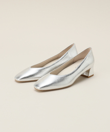 LE TALON | 4cmスクエアVカットパンプス(パンプス)