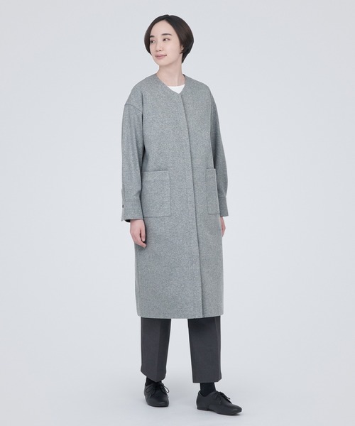 無印良品(ムジルシリョウヒン)の「ストレッチ起毛ワンピース(ワンピース・レディース・グレー/ブラック/ダークブラウン・XS/S/M/L/XL/XXL)」の11枚目の写真