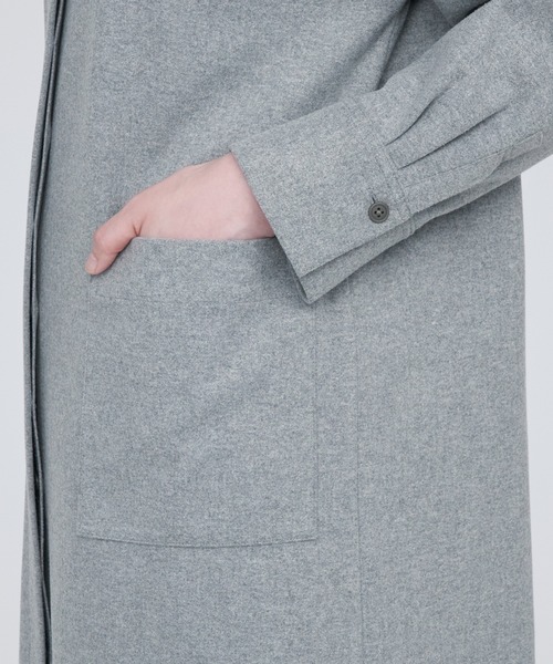 無印良品(ムジルシリョウヒン)の「ストレッチ起毛ワンピース(ワンピース・レディース・グレー/ブラック/ダークブラウン・XS/S/M/L/XL/XXL)」の15枚目の写真