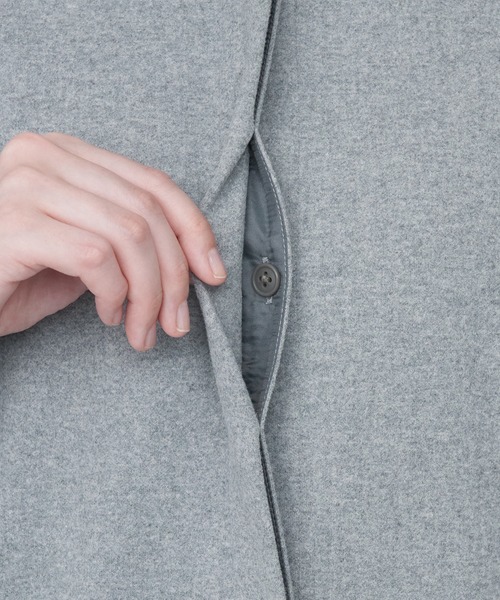 無印良品(ムジルシリョウヒン)の「ストレッチ起毛ワンピース(ワンピース・レディース・グレー/ブラック/ダークブラウン・XS/S/M/L/XL/XXL)」の16枚目の写真