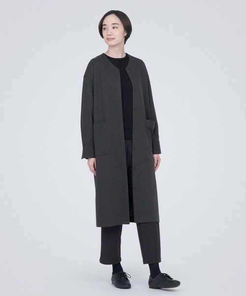 無印良品(ムジルシリョウヒン)の「ストレッチ起毛ワンピース(ワンピース・レディース・グレー/ブラック/ダークブラウン・XS/S/M/L/XL/XXL)」の20枚目の写真