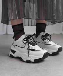 minia | コンビカラー厚底スニーカー(スニーカー)