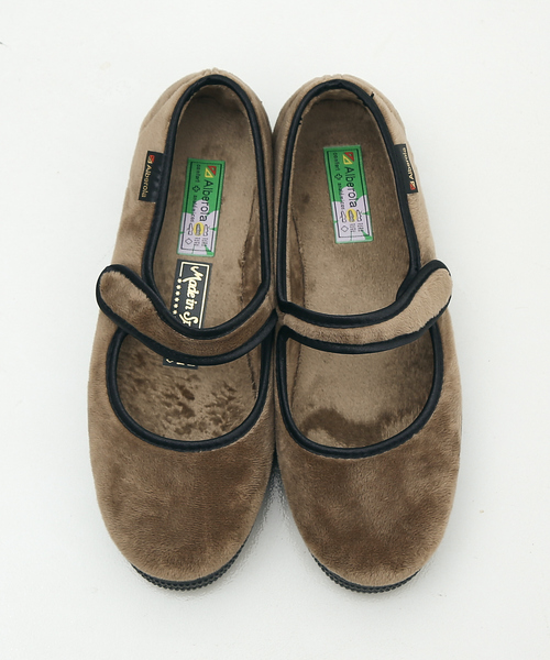 ALBEROLA(アルベローラ)の「【WEB限定】【ALBEROLA】ベルベットメリージェーン 厚底シューズ(パンプス・レディース・ブラック/ベージュ・36/37/38)」の19枚目の写真