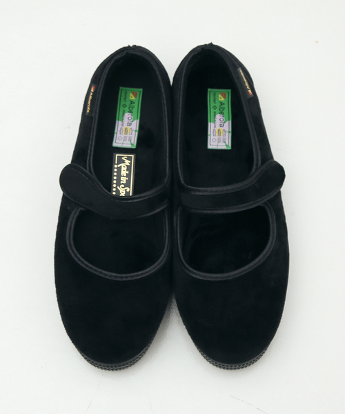 ALBEROLA(アルベローラ)の「【WEB限定】【ALBEROLA】ベルベットメリージェーン 厚底シューズ(パンプス・レディース・ブラック/ベージュ・36/37/38)」の12枚目の写真