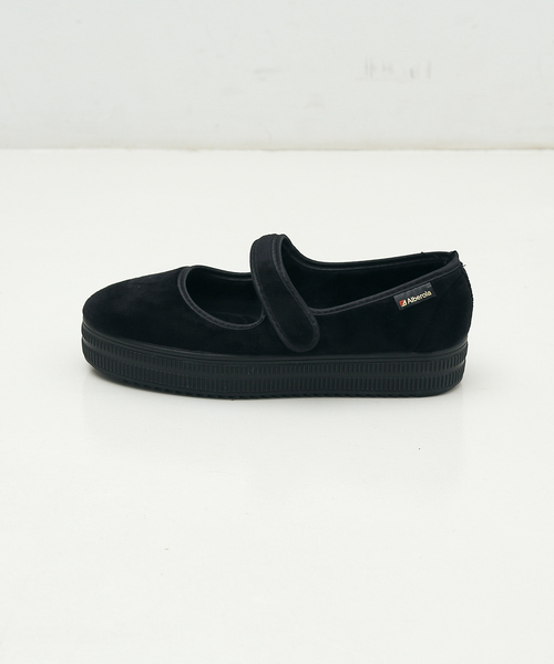 ALBEROLA(アルベローラ)の「【WEB限定】【ALBEROLA】ベルベットメリージェーン 厚底シューズ(パンプス・レディース・ブラック/ベージュ・36/37/38)」の7枚目の写真