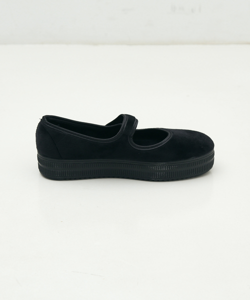 ALBEROLA(アルベローラ)の「【WEB限定】【ALBEROLA】ベルベットメリージェーン 厚底シューズ(パンプス・レディース・ブラック/ベージュ・36/37/38)」の15枚目の写真