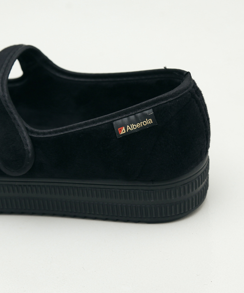 ALBEROLA(アルベローラ)の「【WEB限定】【ALBEROLA】ベルベットメリージェーン 厚底シューズ(パンプス・レディース・ブラック/ベージュ・36/37/38)」の10枚目の写真