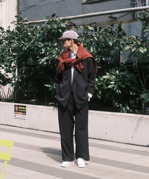 FARAH(ファーラー)の「【FARAH / ファーラー】Three Tuck Wide Pants(スラックス・メンズ・ネイビー・34/32/30)」の17枚目の写真