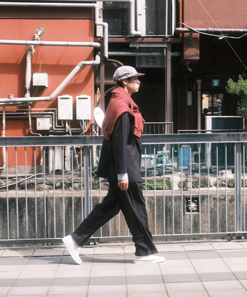 FARAH(ファーラー)の「【FARAH / ファーラー】Three Tuck Wide Pants(スラックス・メンズ・ネイビー・34/32/30)」の18枚目の写真