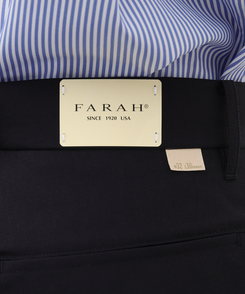 FARAH(ファーラー)の「【FARAH / ファーラー】Three Tuck Wide Pants(スラックス・メンズ・ネイビー・34/32/30)」の13枚目の写真