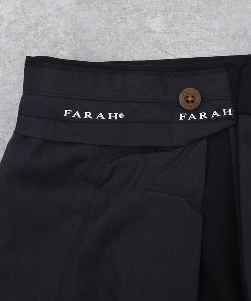 FARAH(ファーラー)の「【FARAH / ファーラー】Three Tuck Wide Pants(スラックス・メンズ・ネイビー・34/32/30)」の22枚目の写真