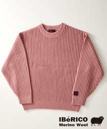 JOURNAL STANDARD relume | IBERICO MERINO WOOL メッシュクルーネックニット(ニット/セーター)