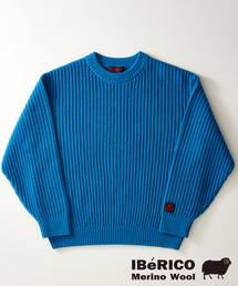 JOURNAL STANDARD relume | IBERICO MERINO WOOL メッシュクルーネックニット(ニット/セーター)