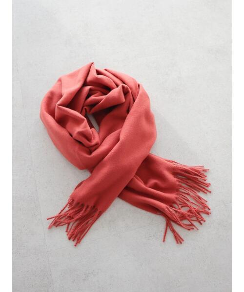 CRAFT STANDARD BOUTIQUE（クラフトスタンダードブティック）の「カラーストール（マフラー・レディース・グリーン/ブルー/ライトグレー/レッド/オフホワイト・FREE）」の12枚目の写真