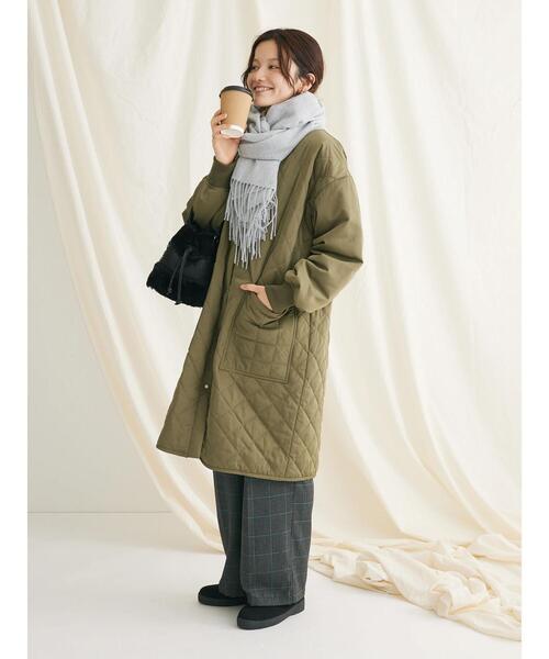 CRAFT STANDARD BOUTIQUE（クラフトスタンダードブティック）の「カラーストール（マフラー・レディース・グリーン/ブルー/ライトグレー/レッド/オフホワイト・FREE）」の18枚目の写真