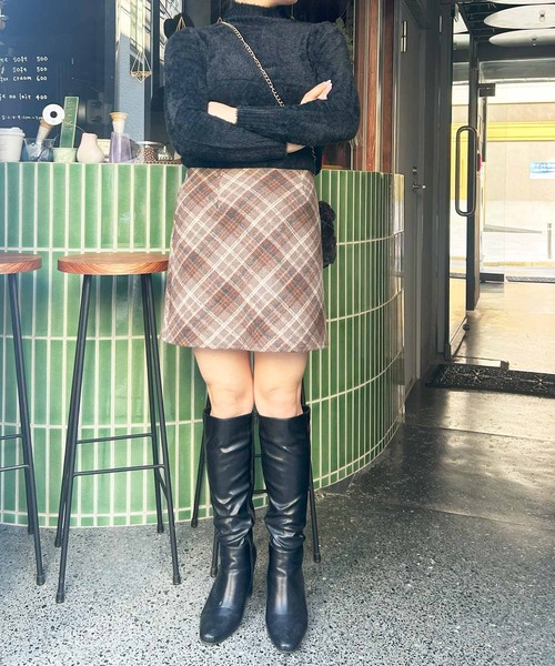 frunco(フランコ)の「【ZOZO限定】ハイネックシャギーニット(ニット/セーター・レディース・ホワイト/ピンク/ブルー/ブラック・FREE)」の22枚目の写真
