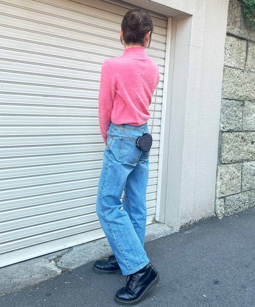 frunco(フランコ)の「【ZOZO限定】ハイネックシャギーニット(ニット/セーター・レディース・ホワイト/ピンク/ブルー/ブラック・FREE)」の8枚目の写真
