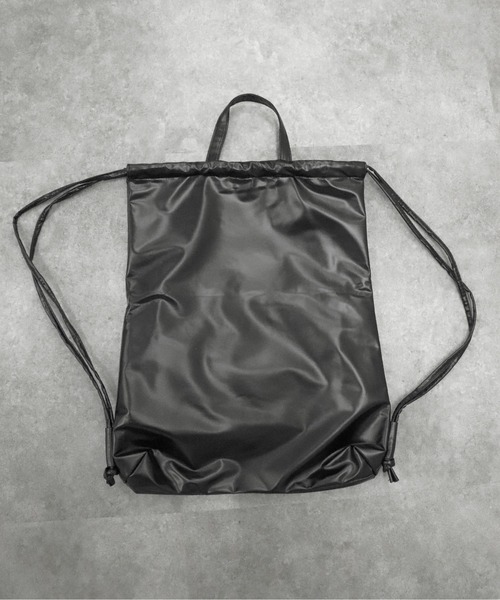 LVEU.(ラブユ.)の「【LVEU.】モードテイストナップサック / バッグ 鞄 BAG リュック ナップサック 合皮 ブラック シルバー ZOZOTOWN限定(バックパック/リュック・レディース・ブラック/シルバー・FREE)」の17枚目の写真