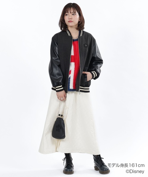 マリークワント ディズニー  コラボ  ハートハンドサイン ブルゾン 新品未使用 MARY QUANT（マリークワント）の「ハートハンドサイン ブルゾン